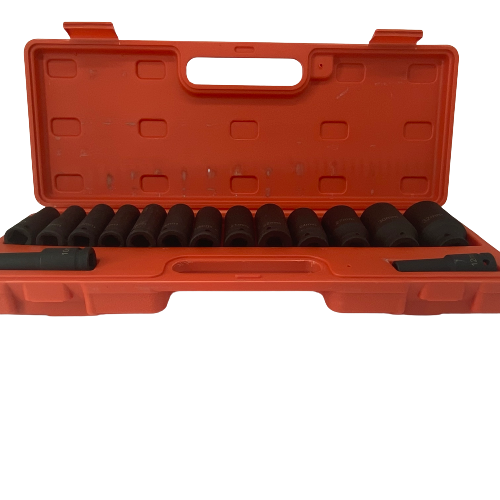 15pcs 1/2" Impact Socket Set 10mm - 32mm