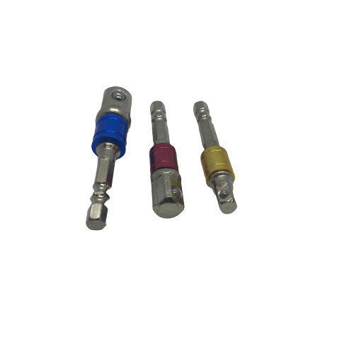 3 piece Adapter Extension Set - 1/4" 3/8" 1/2"