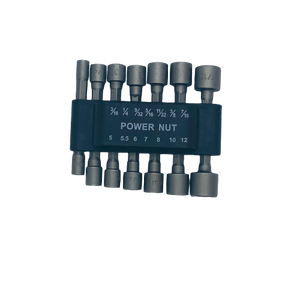 14 Piece Set Tek Roofing Screw Drill Bit Socket