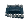 14 Piece Set Tek Roofing Screw Drill Bit Socket