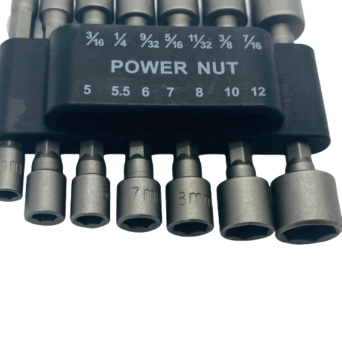 14 Piece Set Tek Roofing Screw Drill Bit Socket