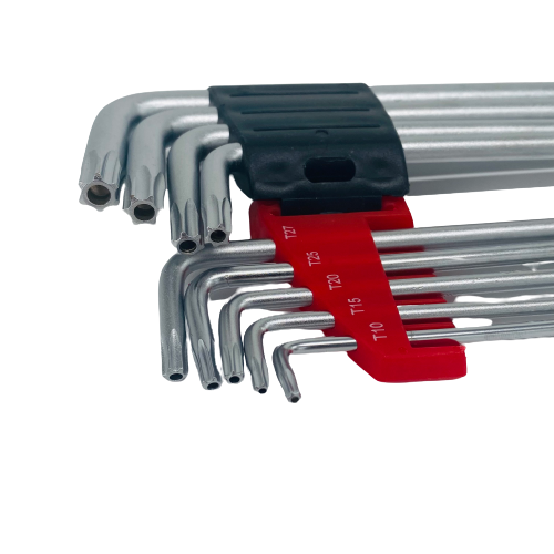 27 Piece - Allen Hex Key + Tamper Proof Torx Key + Ball Head Key Set
