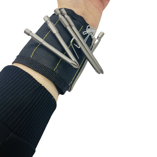 Magnetic Wrist Band Screw / Drill Bit Holder