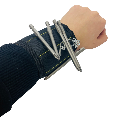 Magnetic Wrist Band Screw / Drill Bit Holder