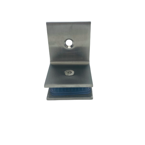 Shower Screen Wall to Glass 90° Clamp