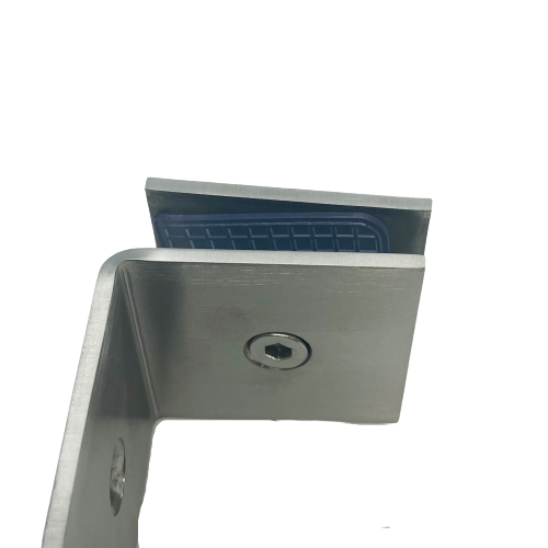 Shower Screen Wall to Glass 90° Clamp