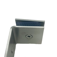 SKU (PRODUCT WAS LIVE IMAGES ARE WRONG) Shower Screen Glass to Glass 90° Clamp Bracket