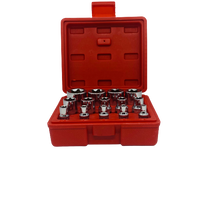 14 Piece External Torx Socket Set Female Bit