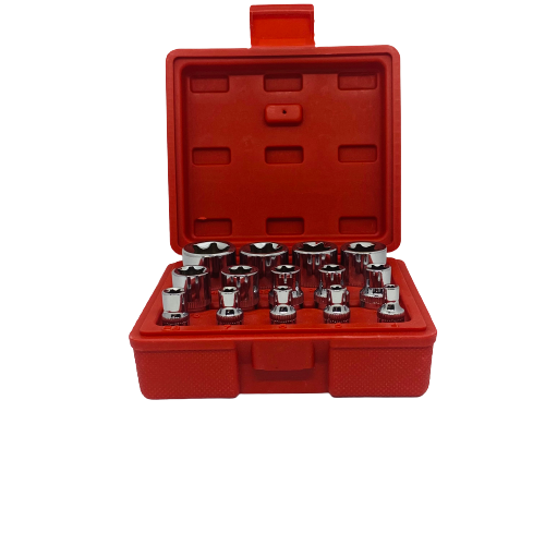 14 Piece External Torx Socket Set Female Bit Direct Hardware