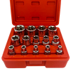 14 Piece External Torx Socket Set Female Bit