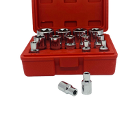 14 Piece External Torx Socket Set Female Bit