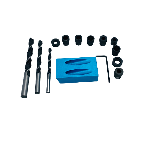 15 Degree Dowel Jig Drill Guide Set (17PCS set)