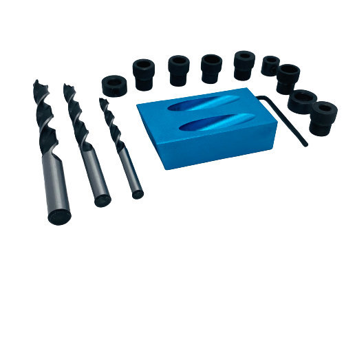 15 Degree Dowel Jig Drill Guide Set (17PCS set)