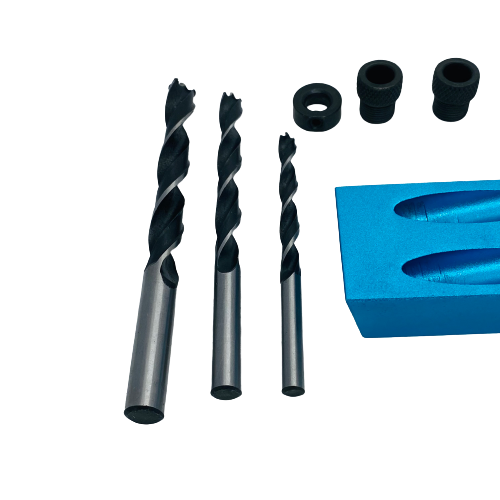 15 Degree Dowel Jig Drill Guide Set (17PCS set)