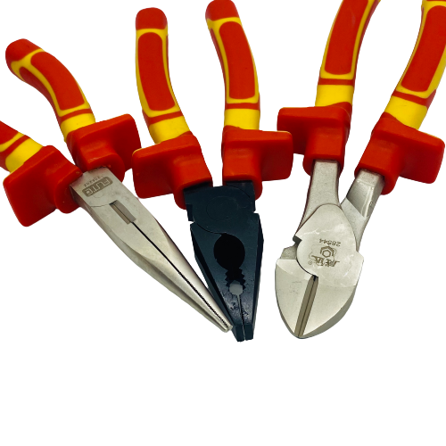 3 Piece 1000V Insulated Electrican Plier Set