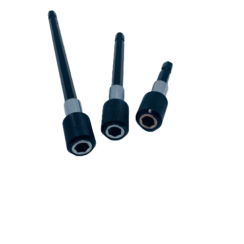 Hex Quick Release Impact Extension - 3 Piece Set