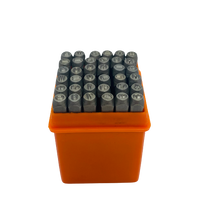 Letters and Numbers Stamp Punch Set - 37 Pieces
