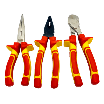 3 Piece 1000V Insulated Plier Set