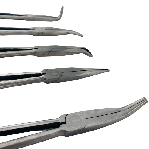 280mm Long Reach Nose Pliers - 5 Piece Set