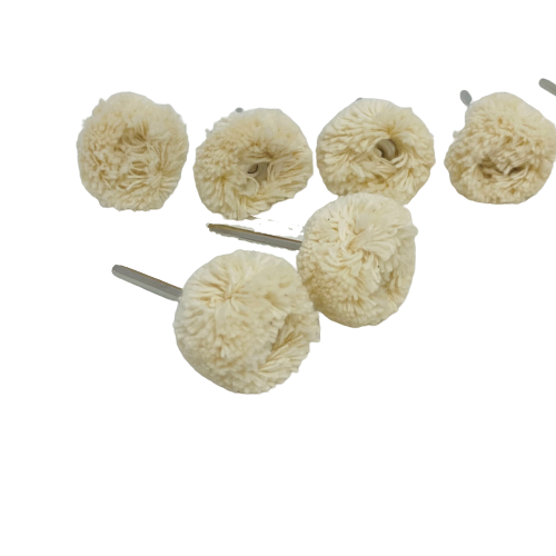 10 Piece Set of Cotton Buffer Wheels