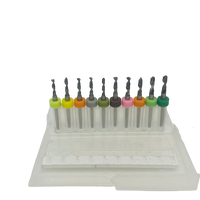 Tungsten Carbide Micro Drill Bits - Pack Set of 10