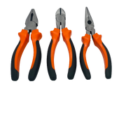 3 Piece Combination Pliers Set 6" 160mm