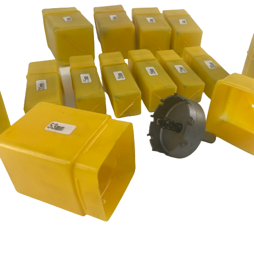 Metal Alloy TCT Hole Saws (16-53mm) - 13 Piece Set