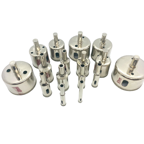 Diamond Glass Cutter Hole Saw - 16 Piece Set