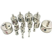 Diamond Glass Cutter Hole Saw - 16 Piece Set