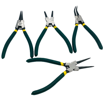 4 Piece 175mm Circlip Plier Set