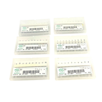 Tungsten Carbide Micro Drill Bits - Pack Set of 10