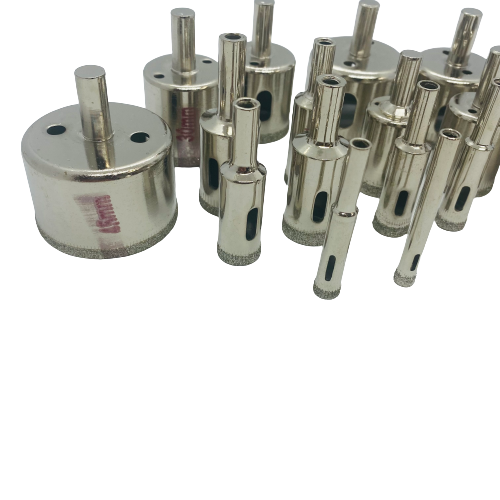 Diamond Glass Cutter Hole Saw - 16 Piece Set
