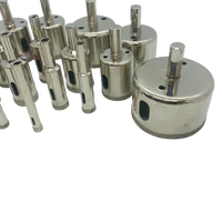 Diamond Glass Cutter Hole Saw - 16 Piece Set