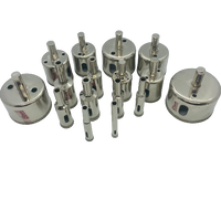 Diamond Glass Cutter Hole Saw - 16 Piece Set