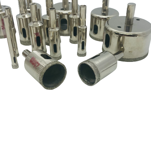Diamond Glass Cutter Hole Saw - 16 Piece Set
