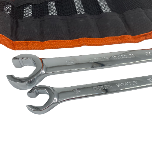7 Piece Flare Nut Spanner / Wrench  Set