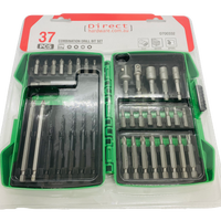 37 Piece Combination Drill Bit Set