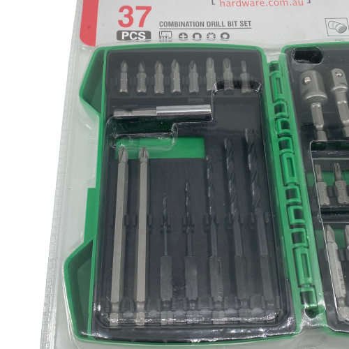 37 Piece Combination Drill Bit Set