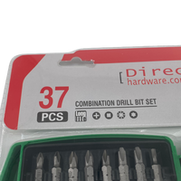 37 Piece Combination Drill Bit Set