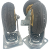 6" (150mm) Heavy Duty Swivel Castor Wheels - 4 Piece Set