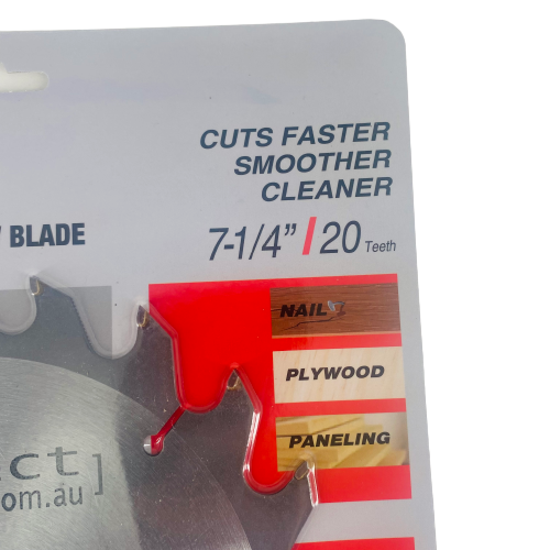 Circular Saw Blades - 185mm - 20T (NAIL / METAL CUTTING)