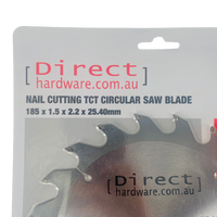 Circular Saw Blades - 185mm - 20T (NAIL / METAL CUTTING)