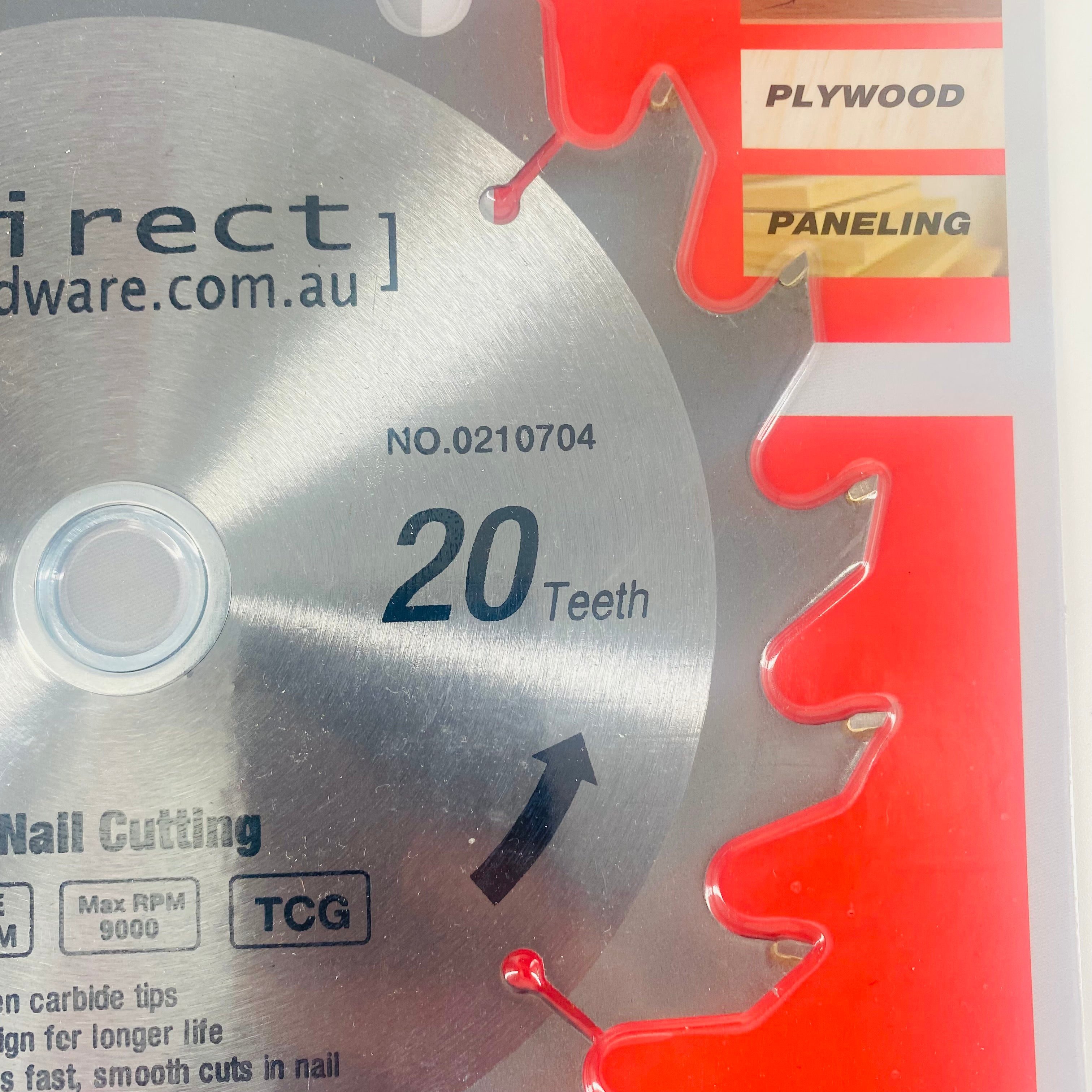 Circular Saw Blades - 185mm - 20T (NAIL / METAL CUTTING)