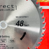 Drop / Mitre Saw Blades - 254mm - 48T (NAIL / METAL CUTTING)