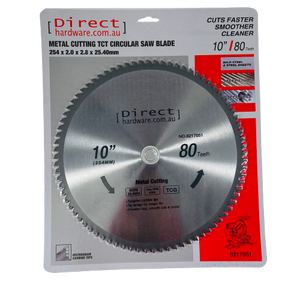 Drop / Mitre Saw Blades - 254mm - 80T (METAL CUTTING)