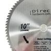 Drop / Mitre Saw Blades - 254mm - 80T (METAL CUTTING)