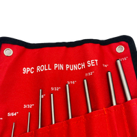 Roll Pin Punch - 9 Piece Set