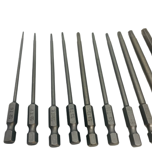 TORX 100mm Drill Driver Bits (Packs of 11) Direct Hardware