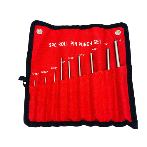 Roll Pin Punch - 9 Piece Set