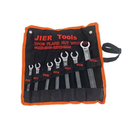 7 Piece Flare Nut Spanner Set